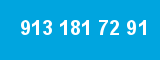 913 181 72 91 913 181 72 91